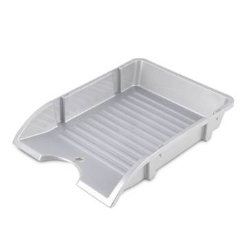 Szuflada na dokumenty A4 Donau niełamliwa srebrny