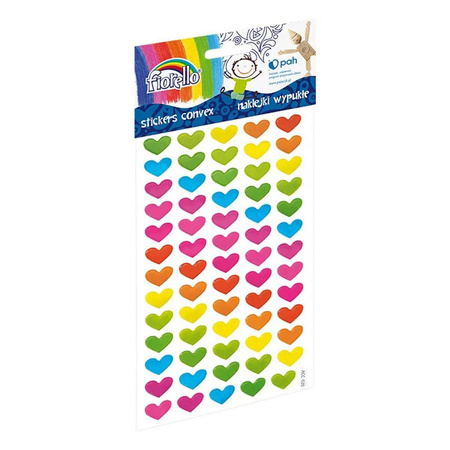 Naklejki wypukłe Serca Fiorello GR-NP139