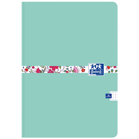 Zeszyt Oxford Floral B5 w kratkę 96 kartek