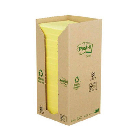 Karteczki samoprzylepne 76x76mm ekologiczne Post-it R330-1T
