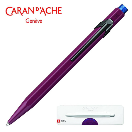 Długopis automatyczny Caran d`Ache 849 Claim Your Style Ed2 Burgundy M