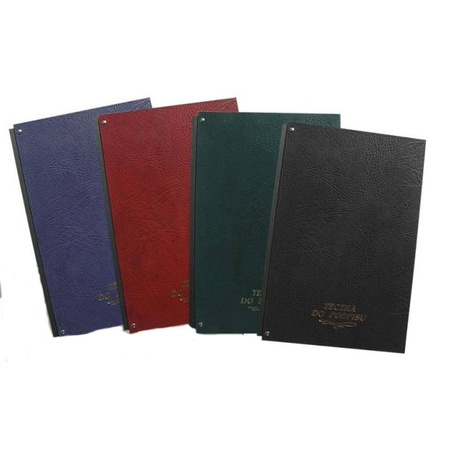 Teczka do podpisu Warta A4 granatowy