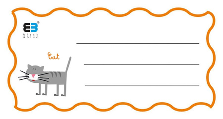 Naklejki na zeszyt BB Kids