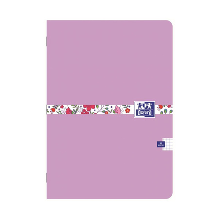 Zeszyt Oxford Floral A5 w kratkę 32 kartki
