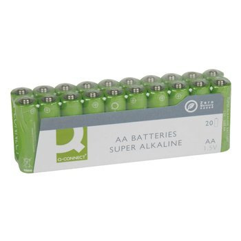 Baterie AA LR06 1.5V alkaliczne Q-Connect 20 sztuk