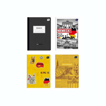 Zeszyt A5 60 kartek język niemiecki Interdruk