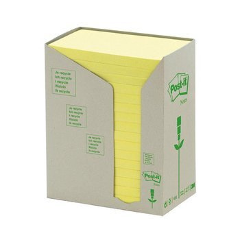 Karteczki samoprzylepne 76x127mm ekologiczne Post-it 655-1T