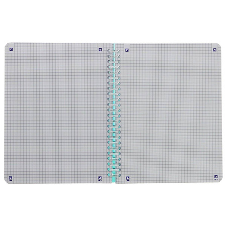 Kołozeszyt B5+ w kratke 80 kartek Campus Pastel Oxford