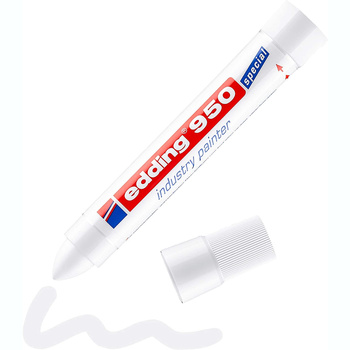 Marker przemysłowy Edding 950 biały