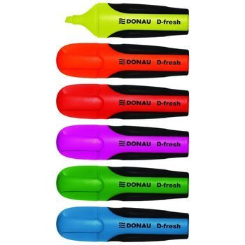 Zakreślacze Donau D-Fresh 6 sztuk