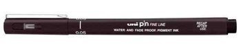 Cienkopis kreślarski Uni PIN-200 0.2mm czarny