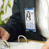Oprawa na karty identyfikacyjne 3L z klipsem obrotowym