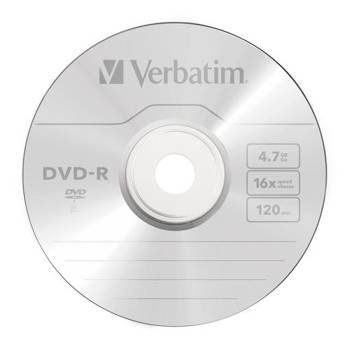 Płyta Verbatim DVD-R 4.7GB slim