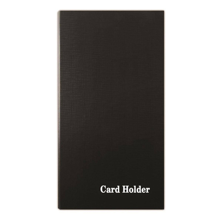 Wizytownik książkowy na 500 wizytówek Donau czarny