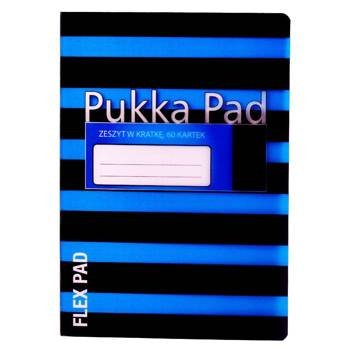 Zeszyt Pukka Pad A5 w kratkę 60 kartek Flex Navy niebieski