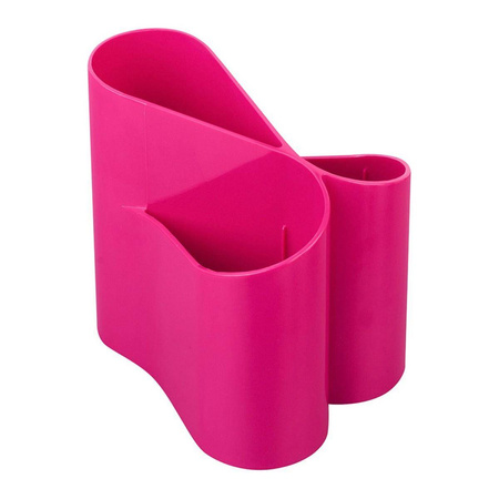 Organizer na biurko Lux Ico różowy