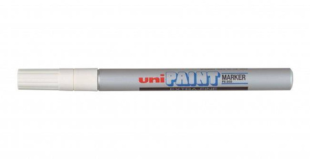 Marker olejowy Uni PX-203  biały