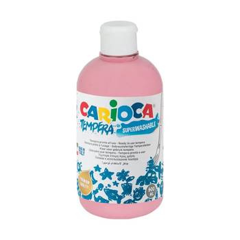 Farba tempera Carioca 500ml różowa