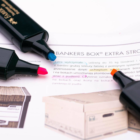 Zakreślacze Faber Castell Textliner 1548 4 sztuki
