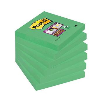 Karteczki samoprzylepne 76x76mm Post-it Super Sticky 654-6SS