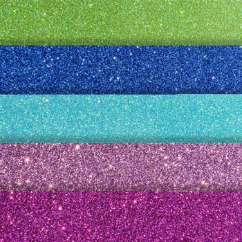 Papier ozdobny A4 brokatowy miks kolorów Argo