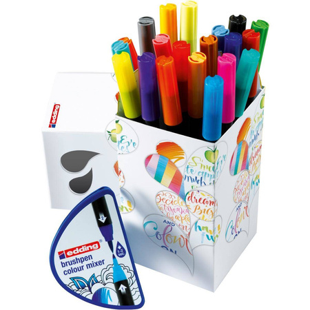 Zestaw pisaków pędzelkowych Colour Happy Box E-1340 Edding