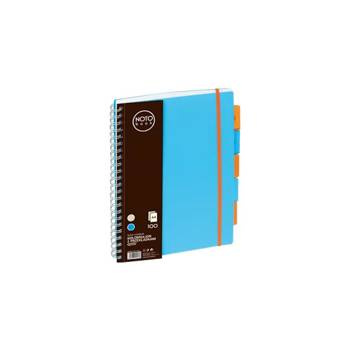 Kołobrulion Notobook A4 100 kartek w linie Grand niebieski