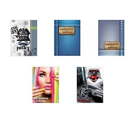 Okładka na legitymację szkolną nadruk