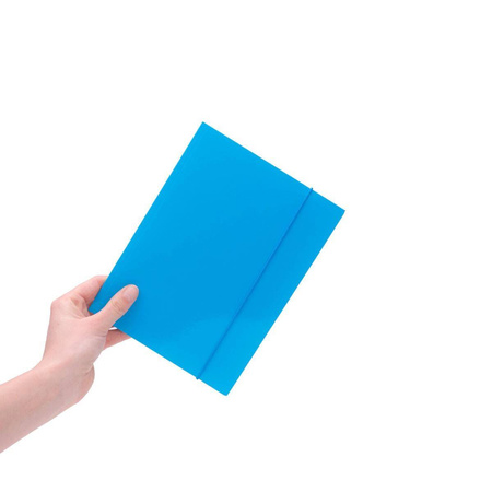 Teczka z gumką A5+ fluo