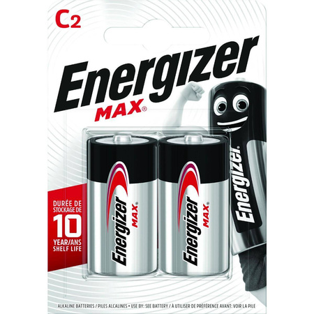 Baterie C LR14 1.5V Energizer Max 2 sztuki