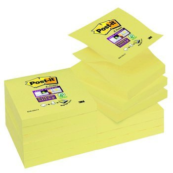 Karteczki samoprzylepne 76x76mm Post-it Super Sticky Z-notes