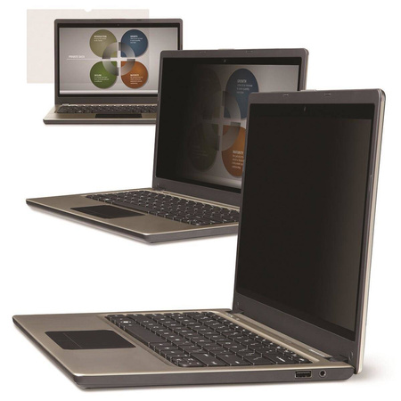 Filtr prywatyzujący do laptopa 12,5 cala 3M czarny