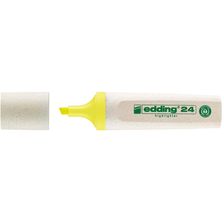Zakreślacz Edding 24 ekologiczny żółty
