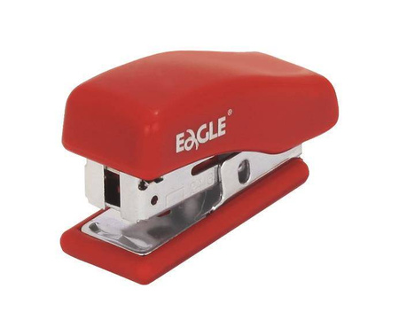 Mini zszywacz Eagle 868 (10 kartek) czerwony
