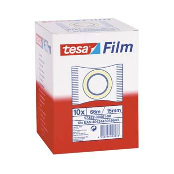 Taśma klejąca biurowa Tesafilm Standard 66m x 15mm