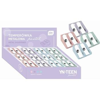 Temperówka metalowa podwójna Pastel
