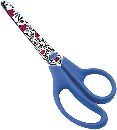 Nożyczki szkolne 13cm Flowers