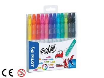 Flamaster pisak Pilot Frixion zestaw 12 kolorów