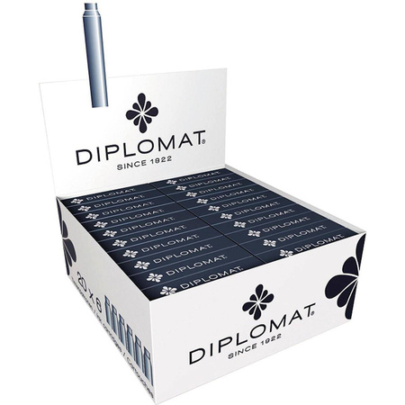 Naboje do pióra Diplomat czarny