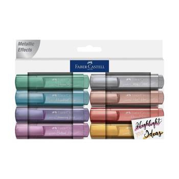 Zakreślacz metaliczny Creativ Studio 1546 Faber Castell 8 kolorów
