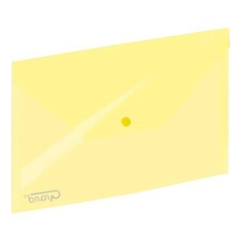 Teczka kopertowa na zatrzask Grand 9113 A4 żółty