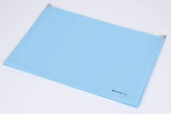 Koperta z suwakiem Panta Plast przestrzenna  niebieski