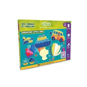 Bibułkowe wyklejanki Cricco - zrób to sam Środki transportu