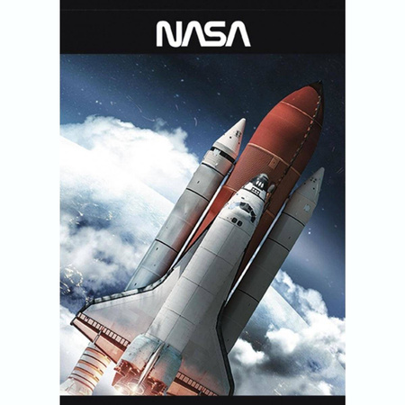 Zeszyt A5 32 kartki linia podwójna dwukolorowa Unipap Space Nasa