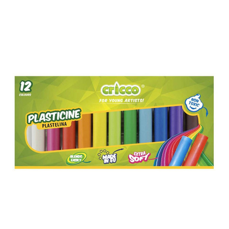 Plastelina Cricco 12 kolorów