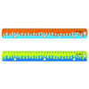 Linijka szkolna 30 cm z uchwytem Coral Keyroad