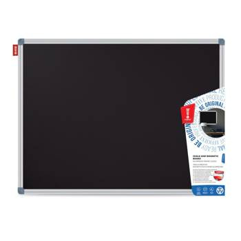 Tablica kredowo magnetyczna 200x120 cm czarna Classic Memobe