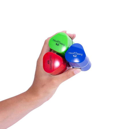 Temperówka z pojemnikiem Faber Castell Trio Grip