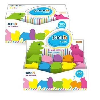 Karteczki samoprzylepne Stick`n kształty zwierzęta