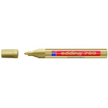 Marker olejowy Edding 750 złoty